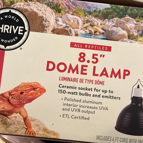 NEW A World Of Wonder Thrive Dome Lamp 8.5” Bundle of TWO - Picture 6 of 7